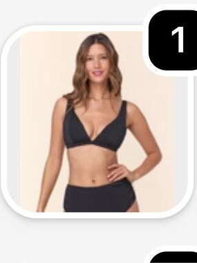 ANDIE SUMMER SWIM SALE - Maddelena Plunge Top and Sicily High Waist Bottom